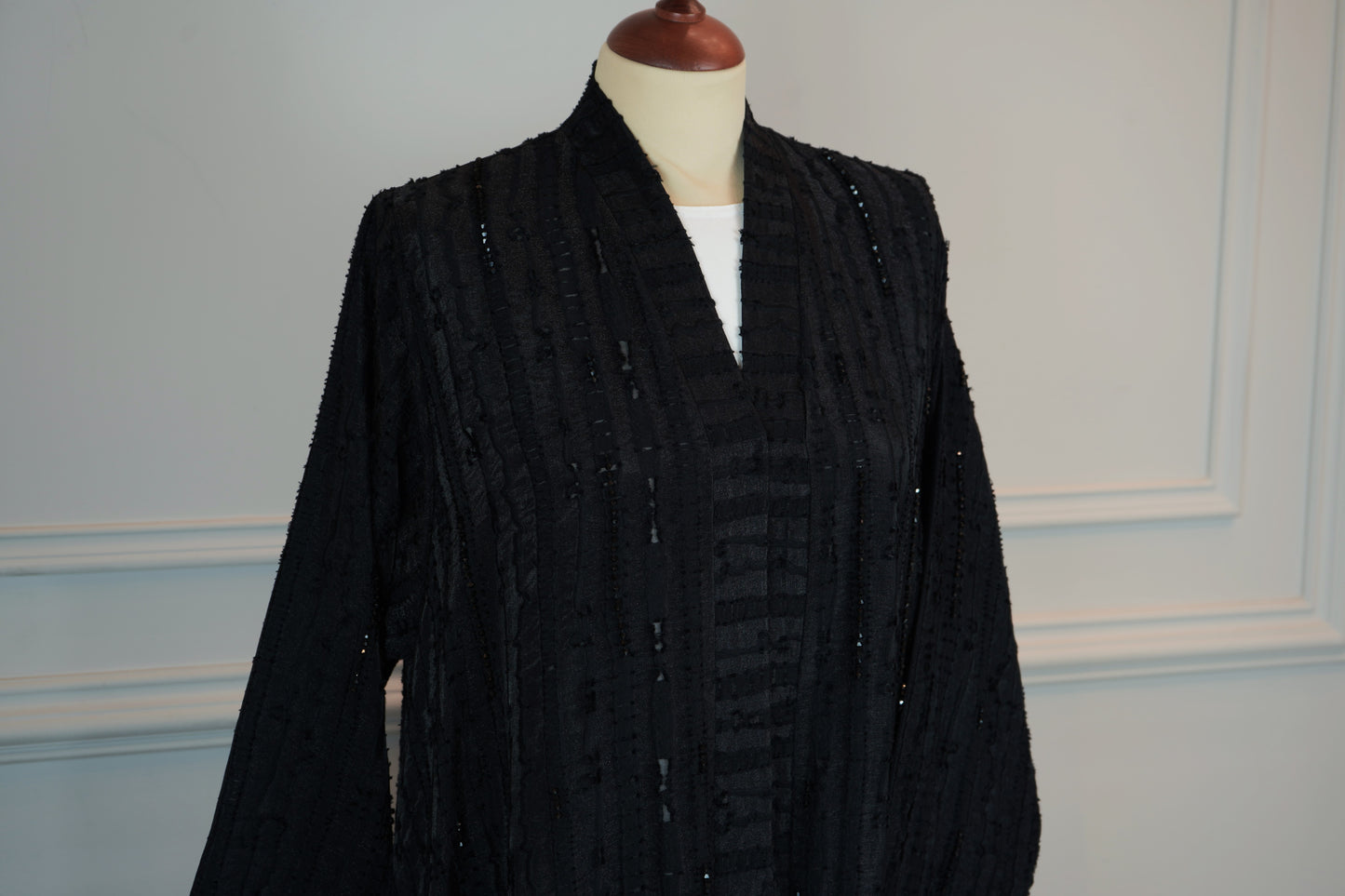 Jacquard Shak Abaya Model 2026-A0037