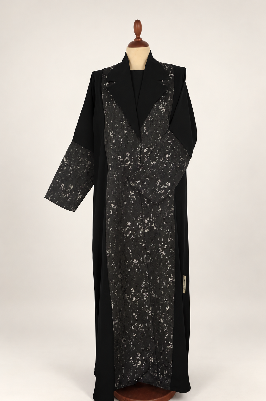 Blazer Jacquard Naqsha Abaya 2026-A102