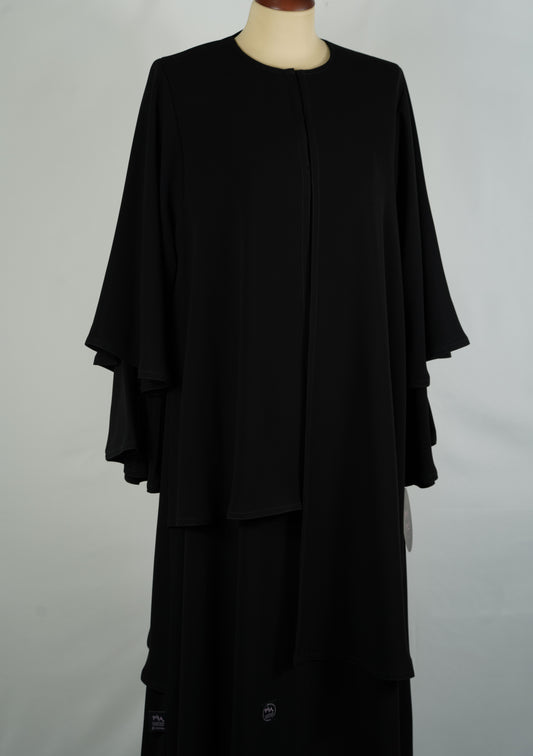 Over-Layers Black Coba Abaya M4152