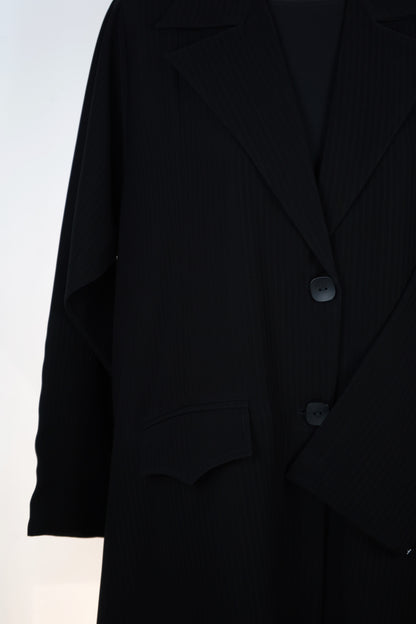 عباية بليزر كلاسيكية موديل 2026-A0088