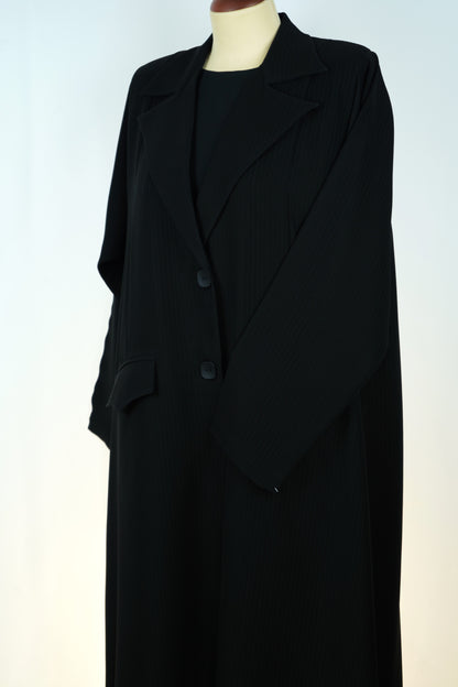 عباية بليزر كلاسيكية موديل 2026-A0088