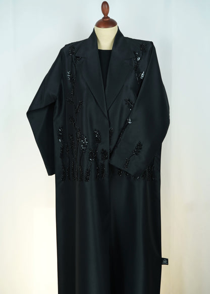 Abaya Satin Shak Model 2026-A0024
