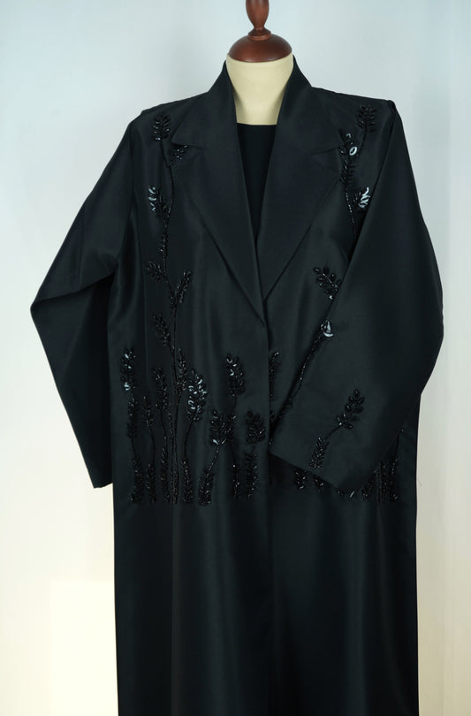 Abaya Satin Shak Model 2026-A0024