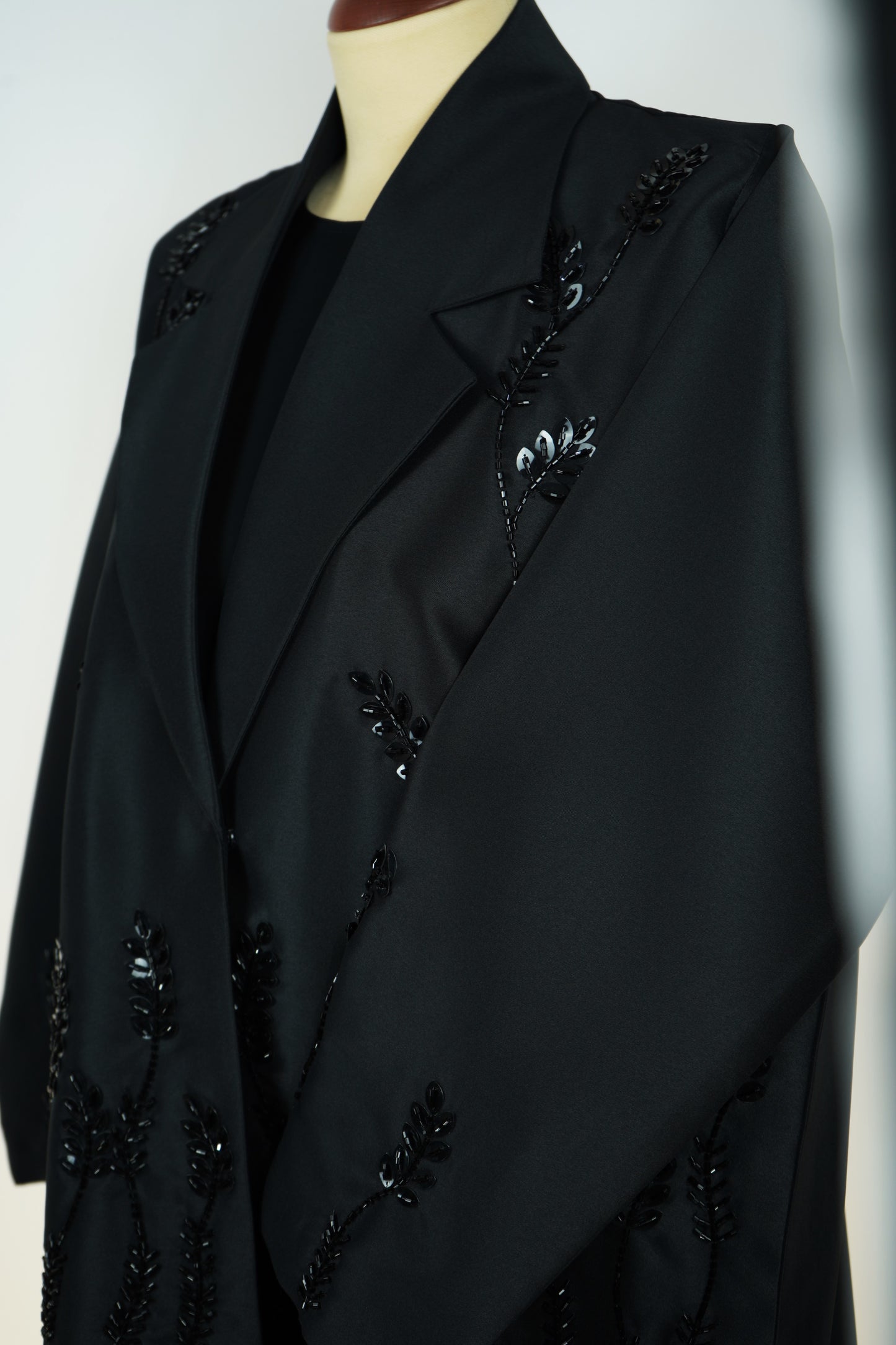 Abaya Satin Shak Model 2026-A0024