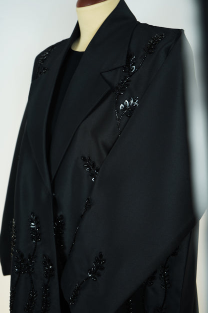 Abaya Satin Shak Model 2026-A0024