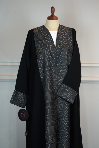 Abaya Coba Jacquard Model 2026-A0033