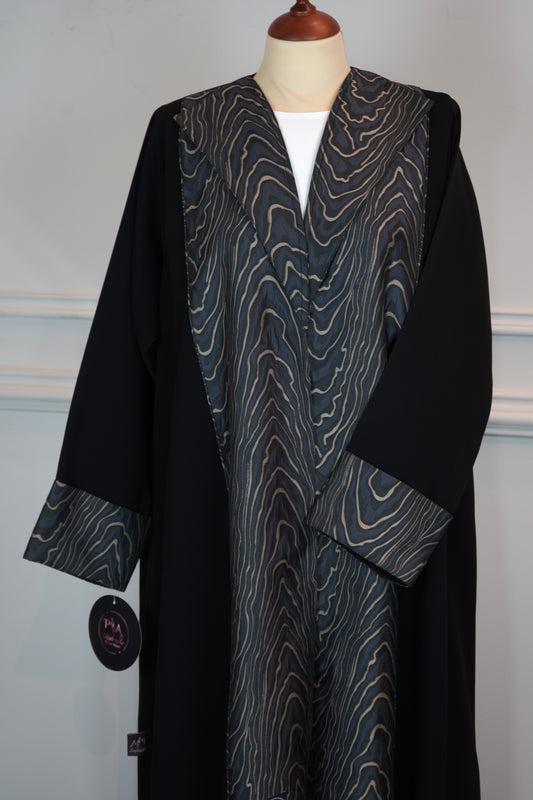 Abaya Coba Jacquard Model 2026-A0033
