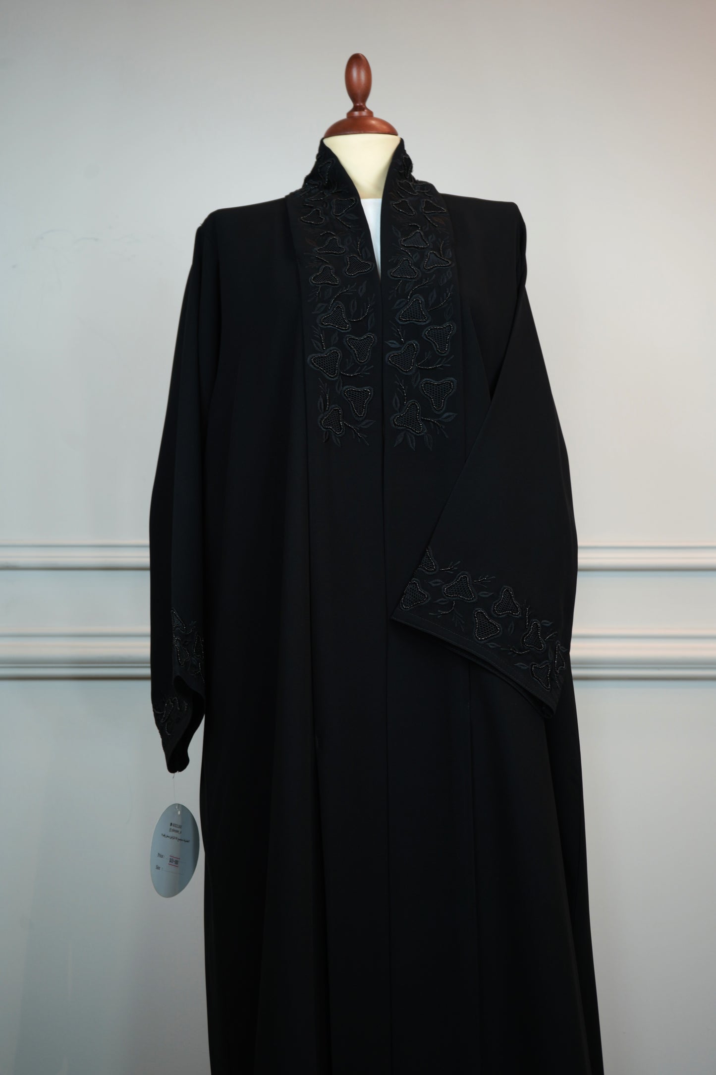 CROWN BLACK Shak Abaya Model 2026-A0045