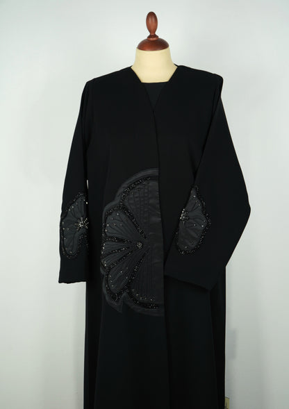 Satinfy Rose Shak Abaya Model 2026-A0047