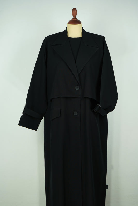 Blazer Coat Abaya Model 2026-A0049