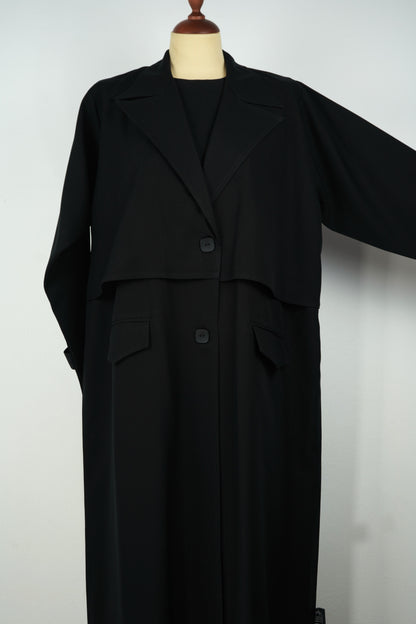 Blazer Coat Abaya Model 2026-A0049