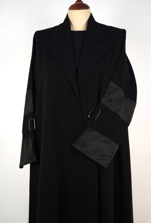 The Precious Cut Blazer Abaya Model 2026-A0052