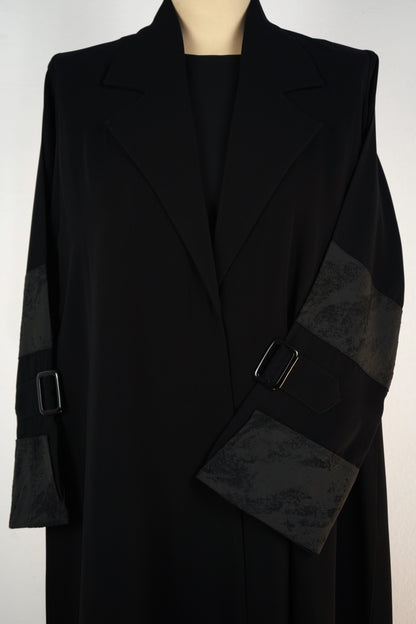 The Precious Cut Blazer Abaya Model 2026-A0052