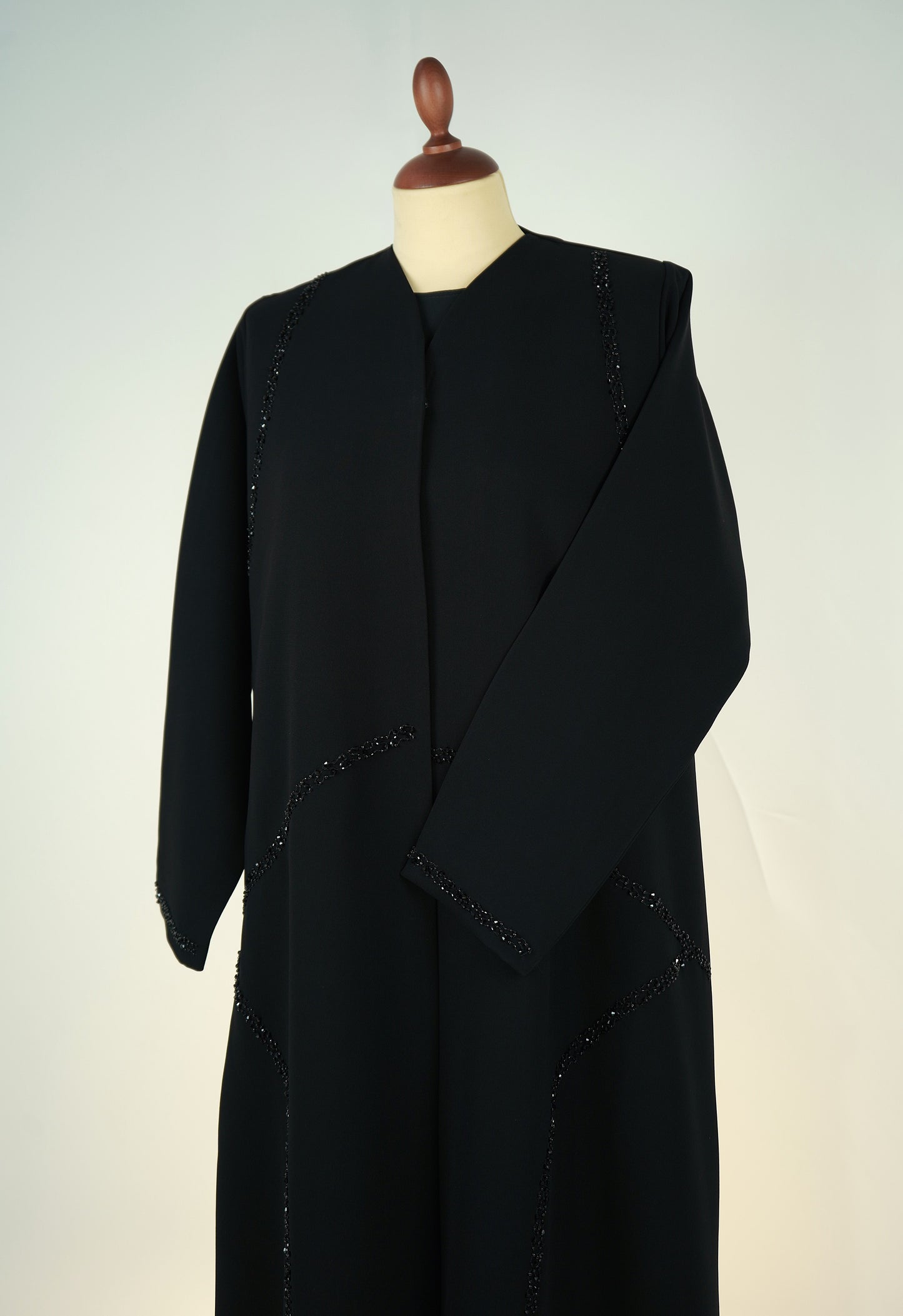 ESSENCE BLACK Shak Abaya Model 2026-A0062