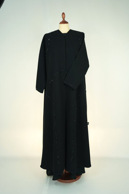 ESSENCE BLACK Shak Abaya Model 2026-A0062