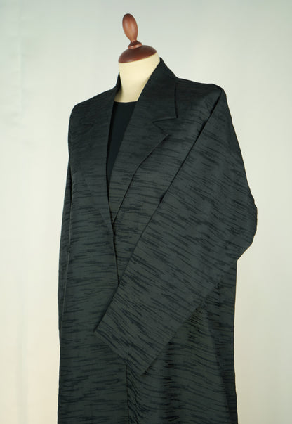 Shadow Jacquard Abaya Model 2026-A0065