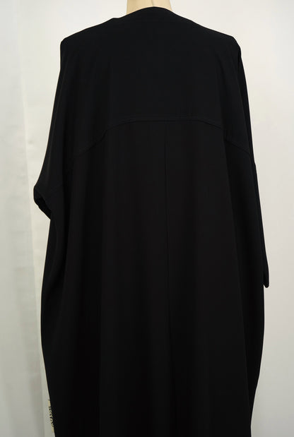 عباية كوبا سادة ياقة بليزر A0095-2026