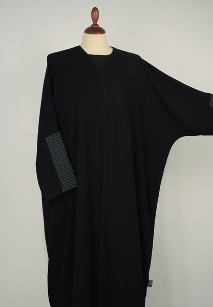 Tatreez Abaya Qissah qatari Model 2026-A0077
