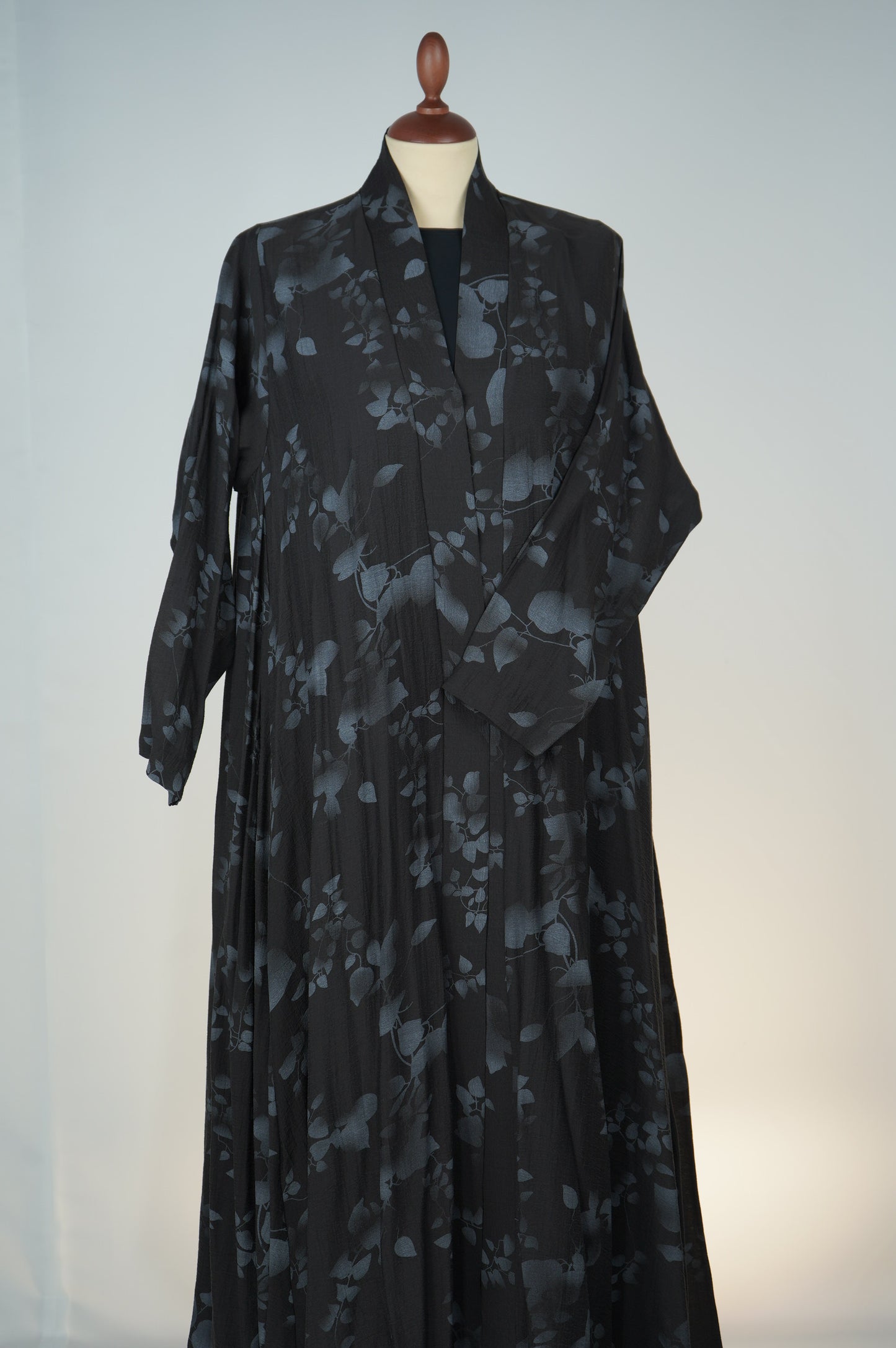 Flower Triple Cloche Abaya 2026-A0093
