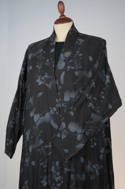 Flower Triple Cloche Abaya 2026-A0093