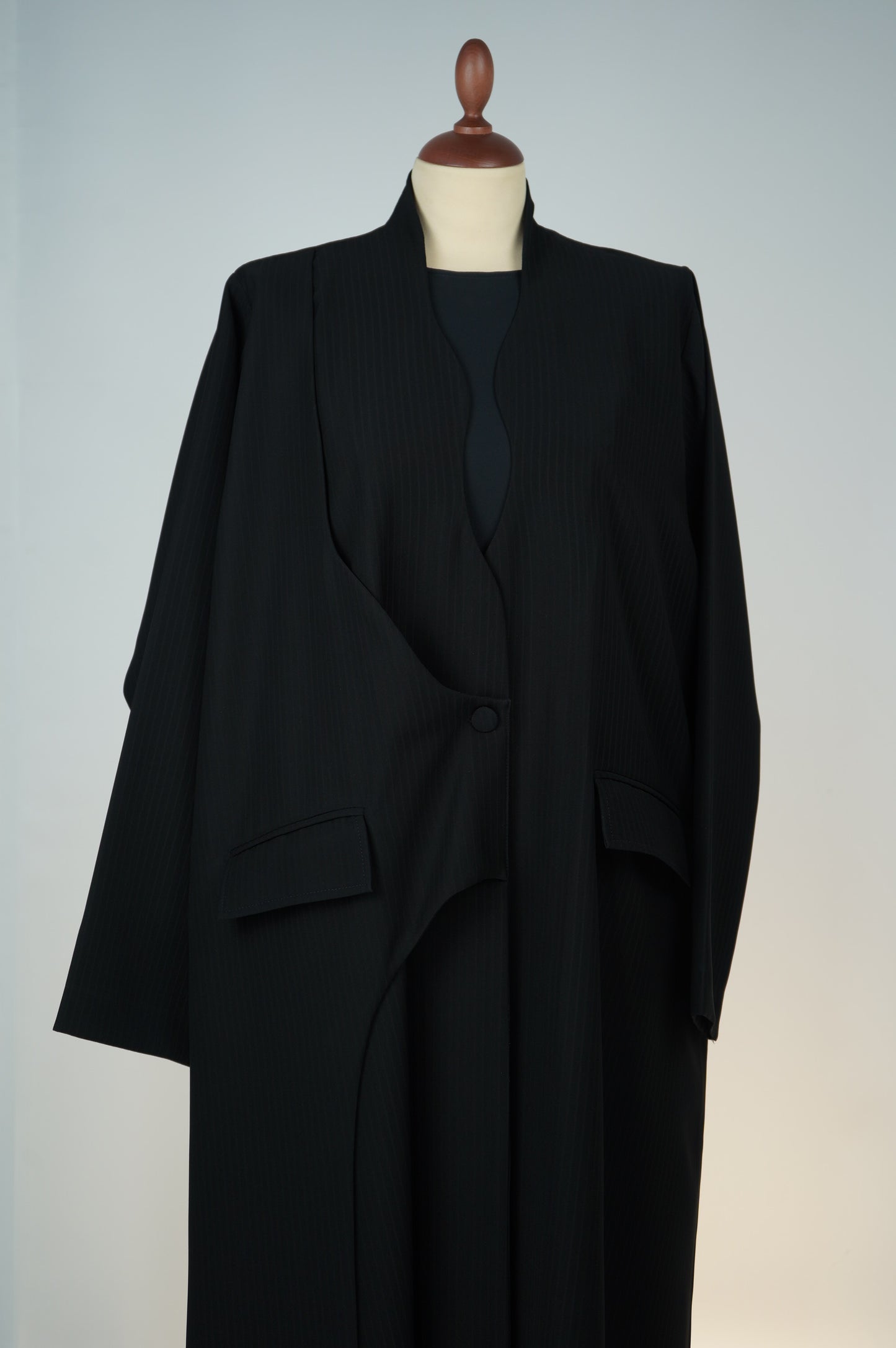 Tailored Wave Gissah abaya model 2026-A0072