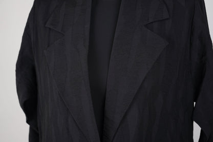 patterned Cotton Blazer Abaya Model 2026-A0073