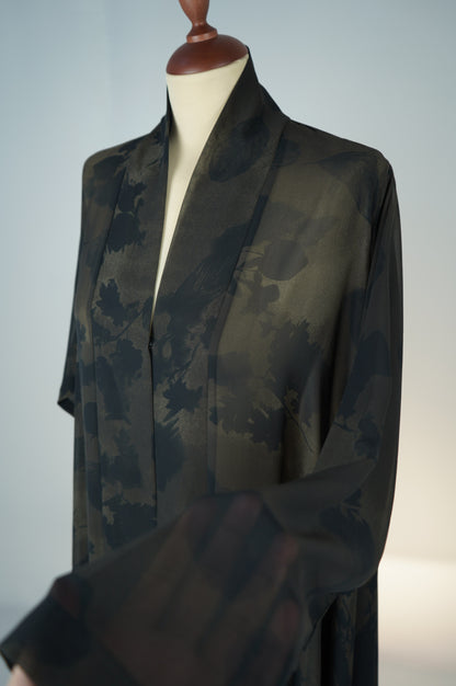 ROSER Chiffon Abaya Model 2026-A0076