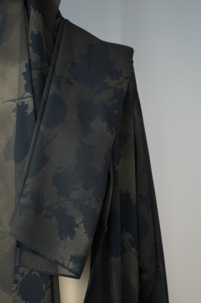 ROSER Chiffon Abaya Model 2026-A0076