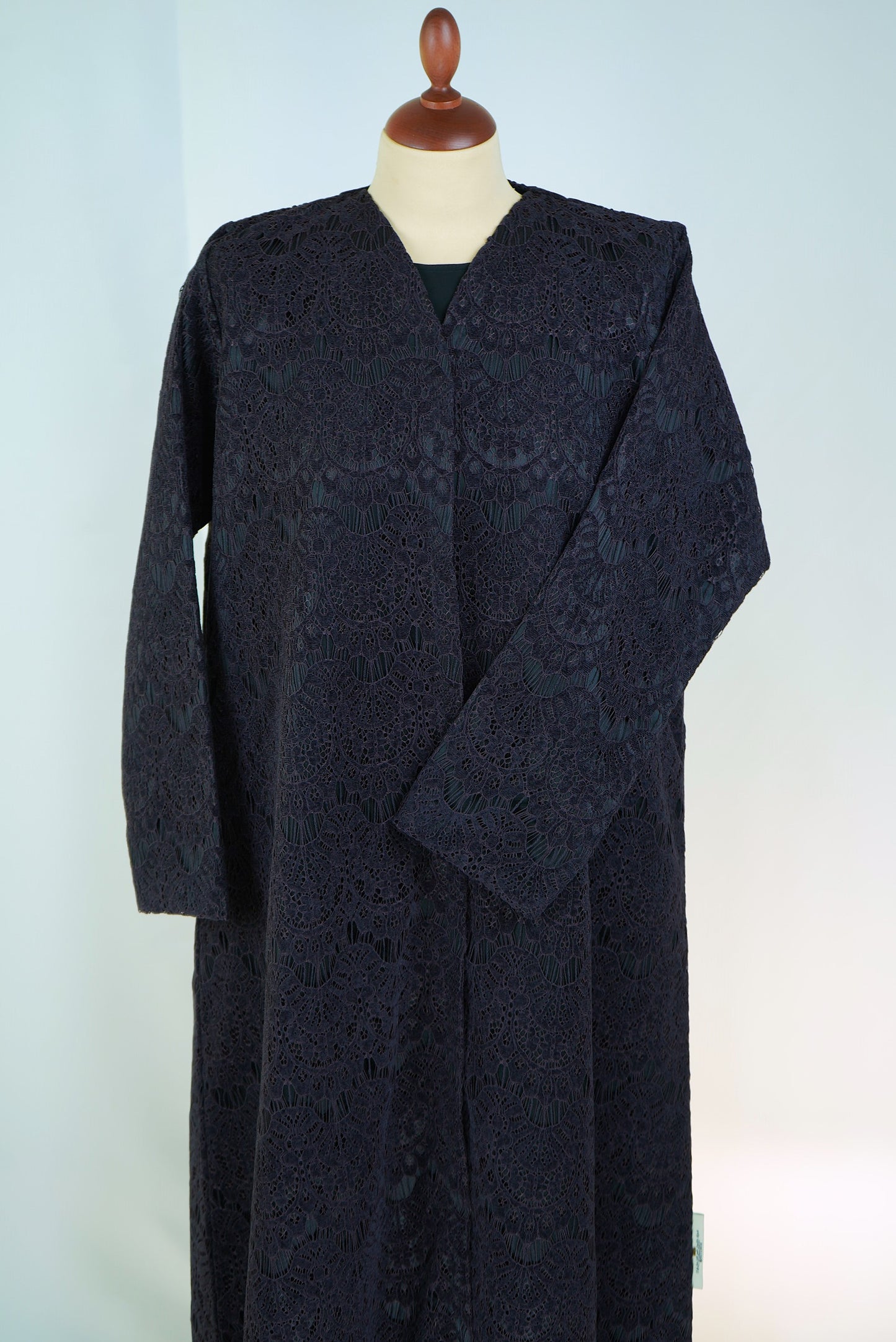 DANTELA Dark Purple Abaya Model 2026-A0075