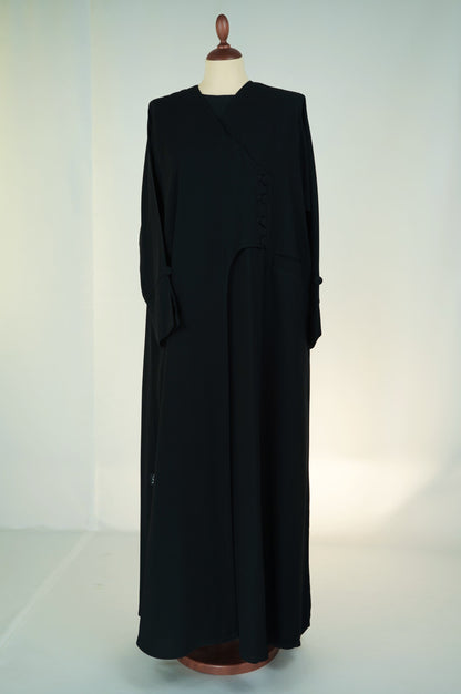 عباية قصة تويست موديل 2026-A0082 كوبا