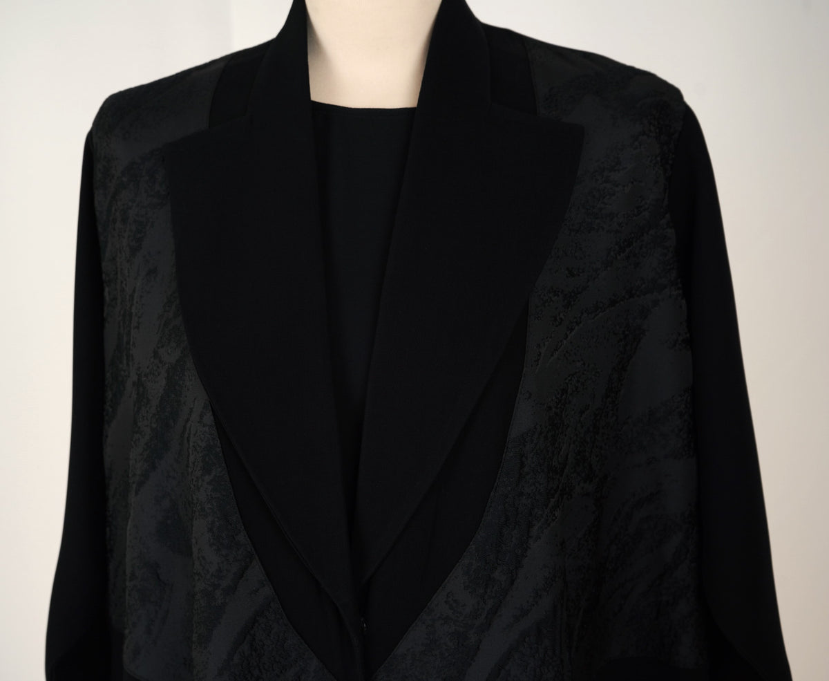 NEON Blazer Jacquard Abaya 2026-A100