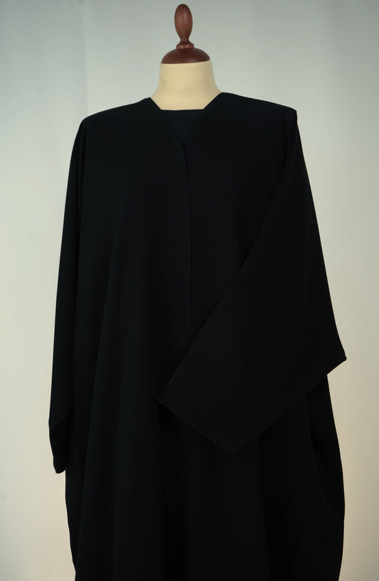 Abaya Sada Oversize Qatari Gissah 2026-A0084