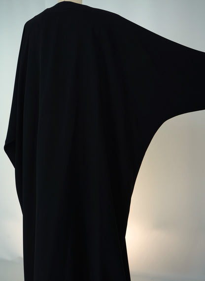 Abaya Sada Oversize Qatari Gissah 2026-A0084