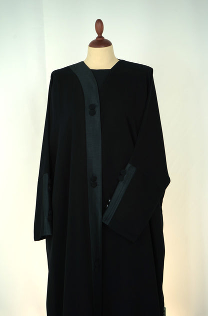 Sport Button Abaya Model 2026-A0099