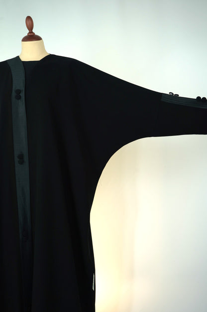 Sport Button Abaya Model 2026-A0099