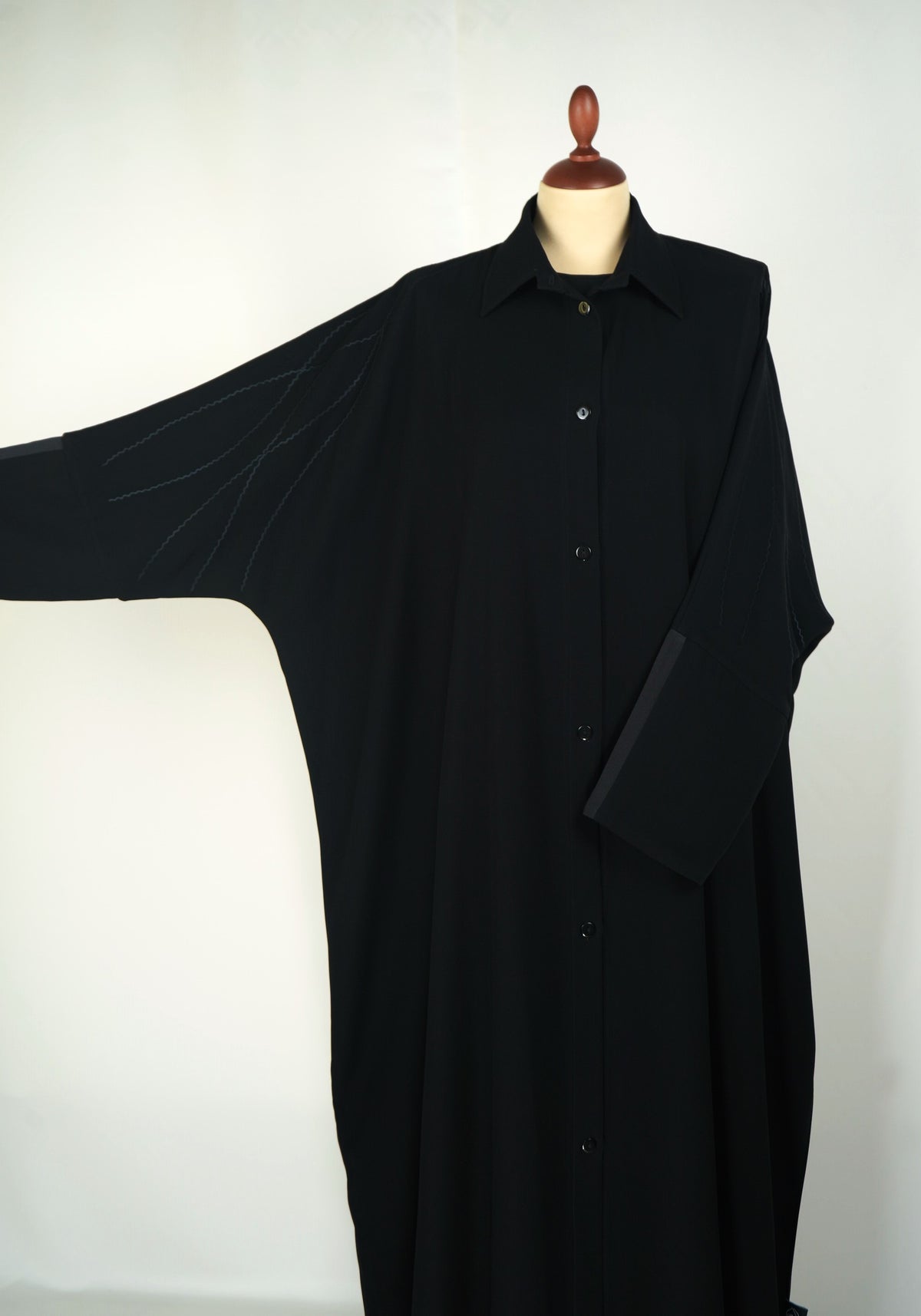 Qatari Shirt Abaya Model 2026-A103