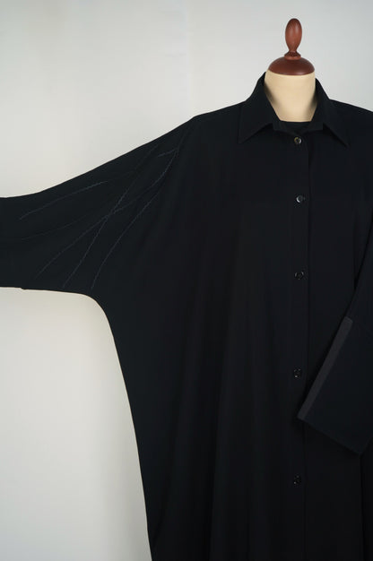 Qatari Shirt Abaya Model 2026-A103