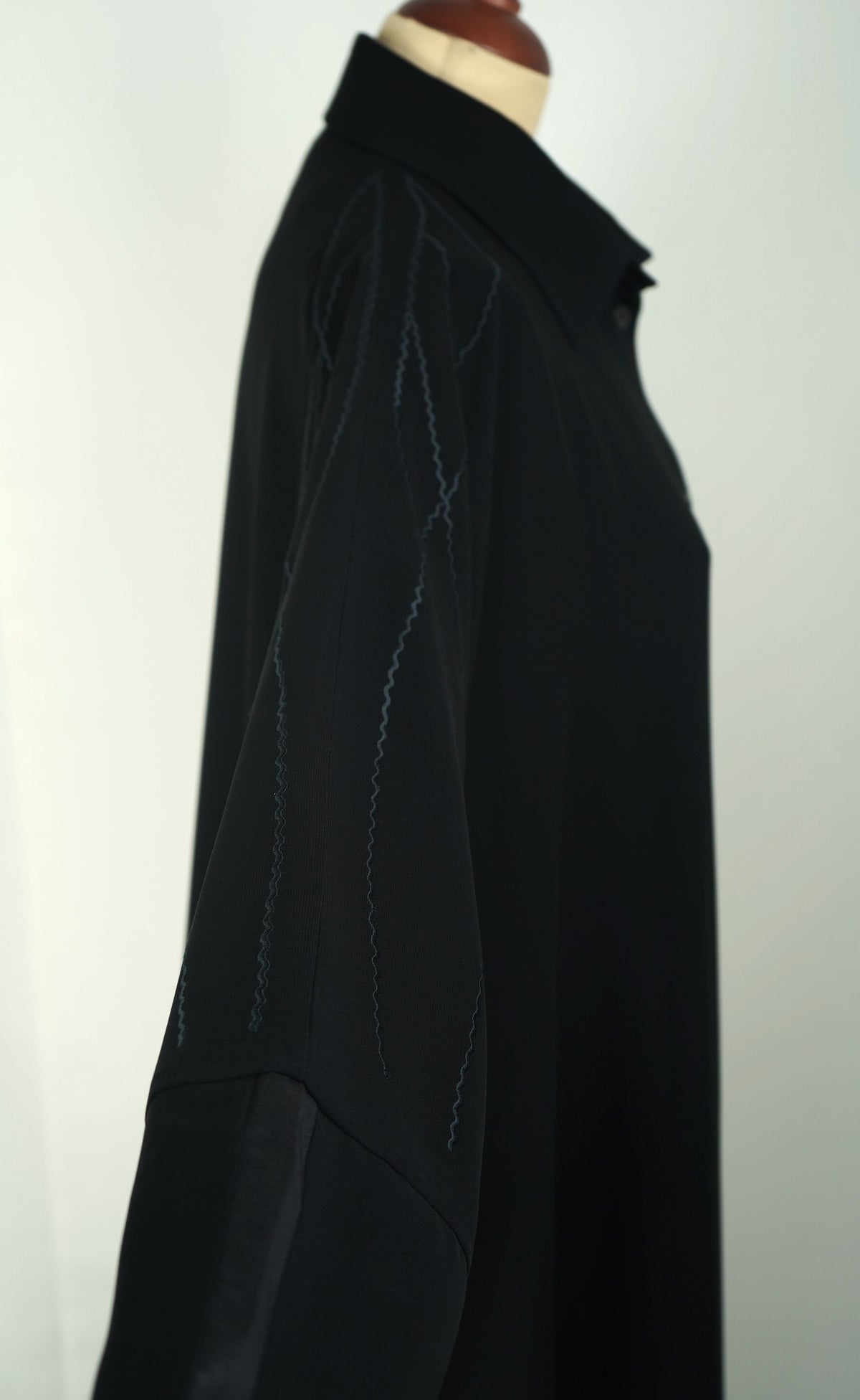 Qatari Shirt Abaya Model 2026-A103