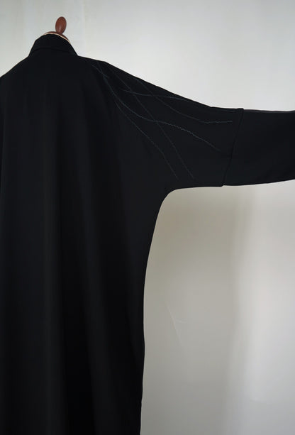 Qatari Shirt Abaya Model 2026-A103