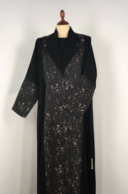 Blazer Jacquard Naqsha Abaya 2026-A102