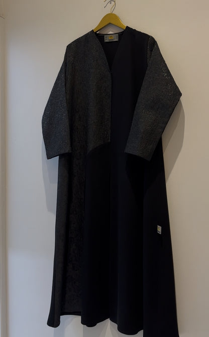 Curved Panel A-Line Abaya 2026-A0083