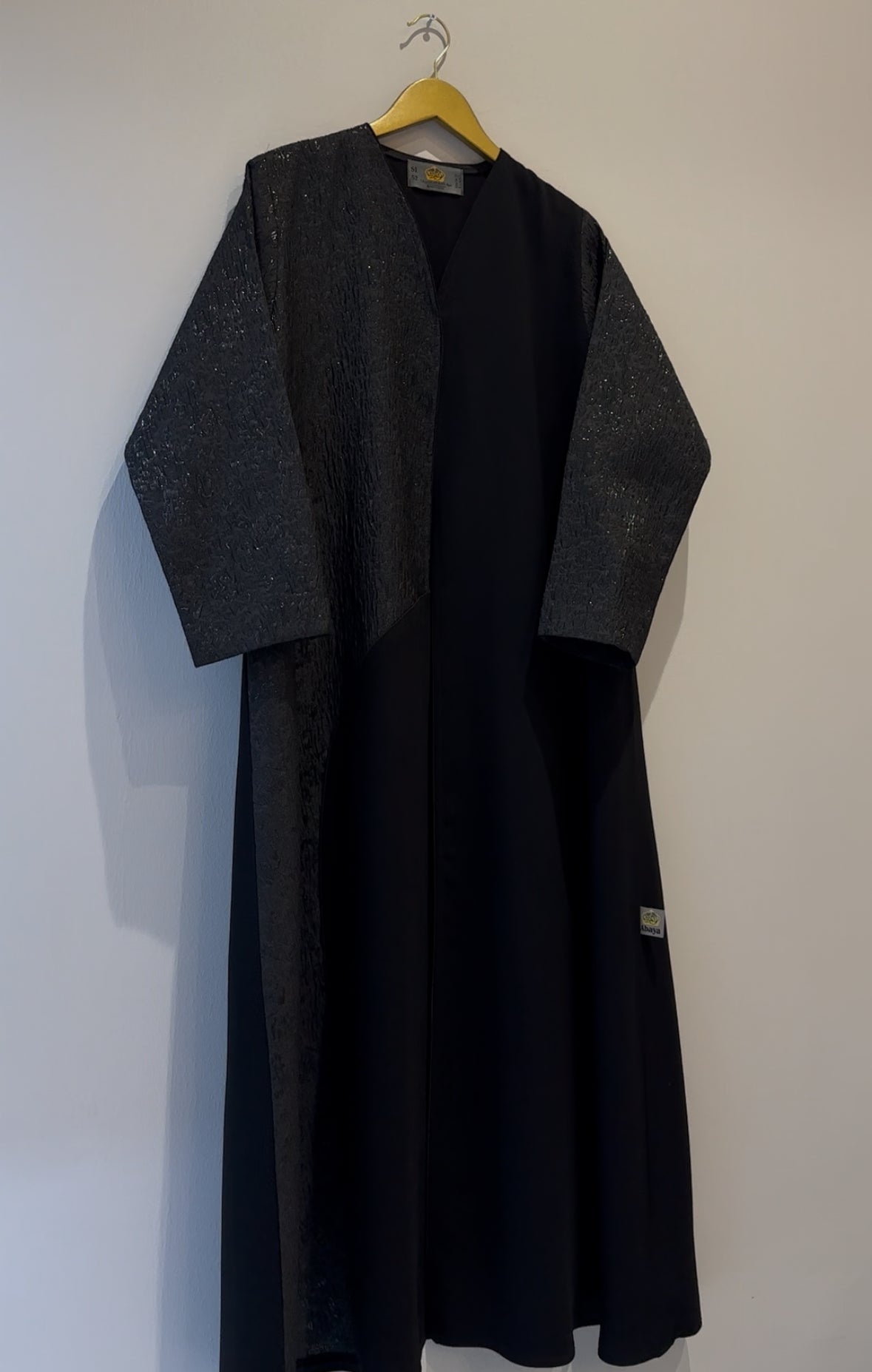 Curved Panel A-Line Abaya 2026-A0083
