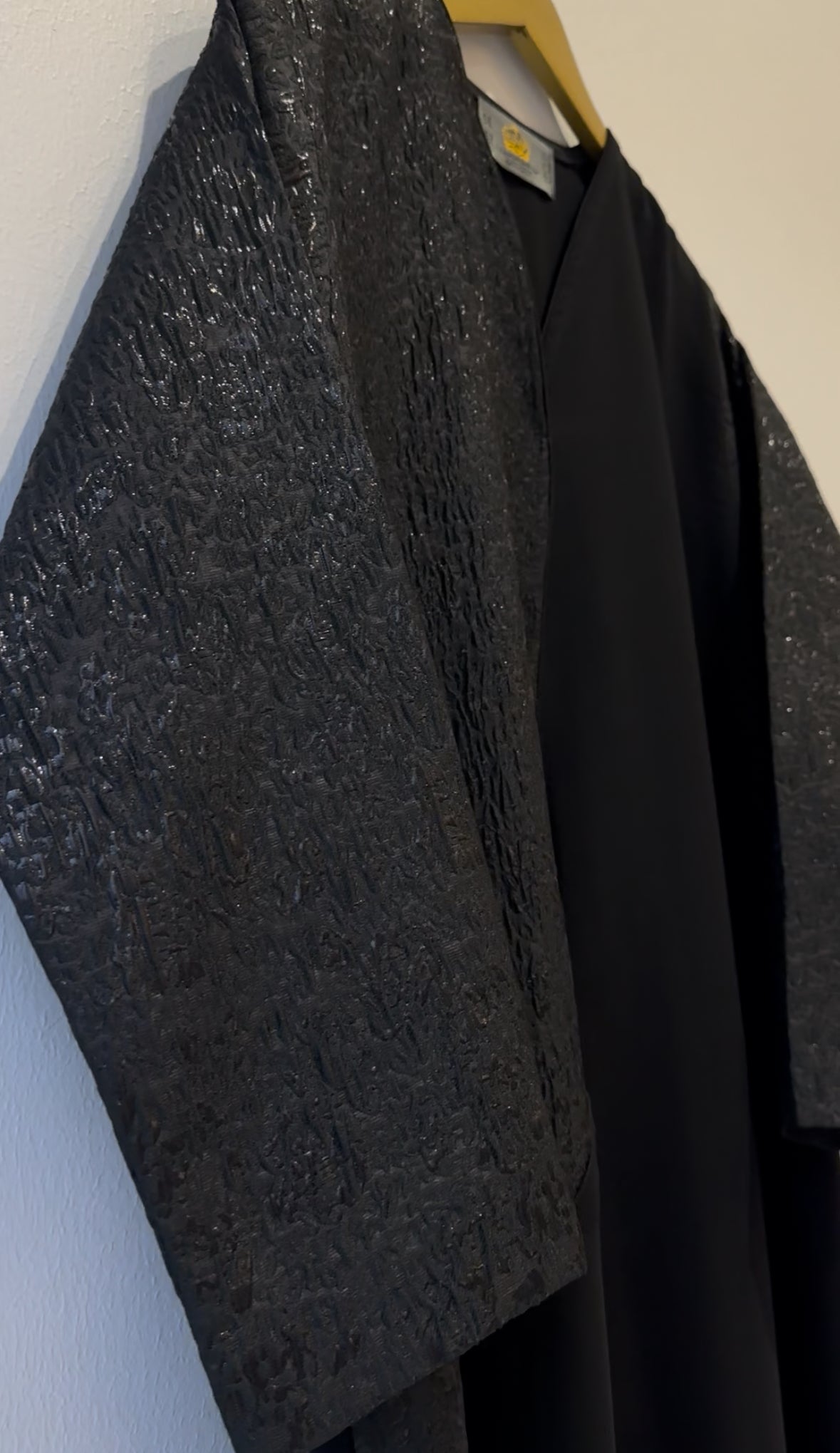 Curved Panel A-Line Abaya 2026-A0083