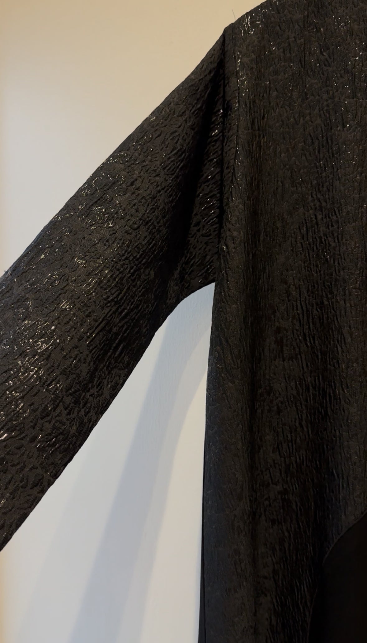 Curved Panel A-Line Abaya 2026-A0083