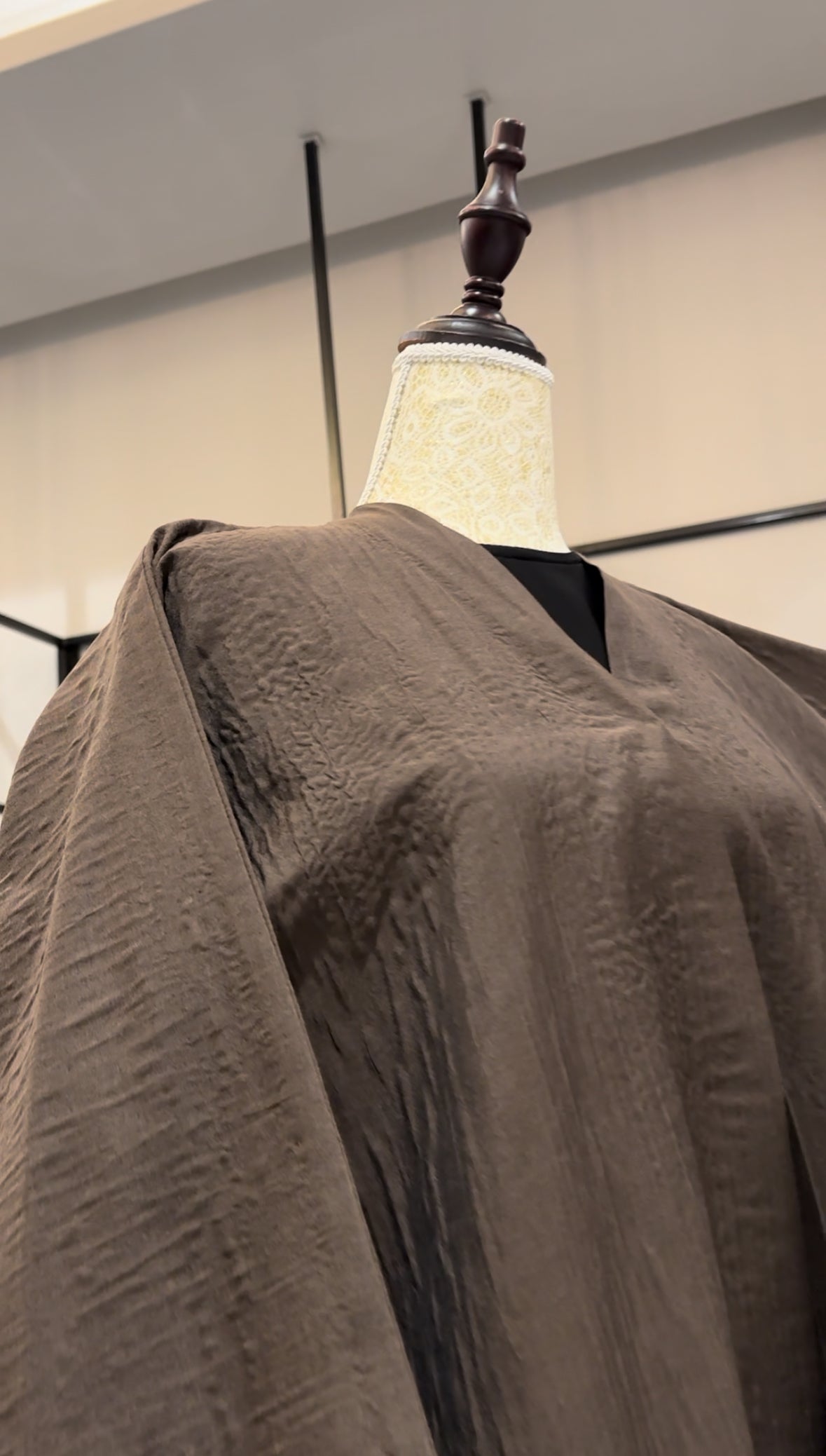 Abaya Linen Jacquard Lite 2026-A0085
