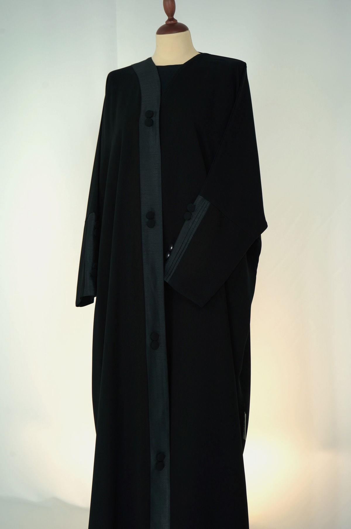 Sport Button Abaya Model 2026-A0099