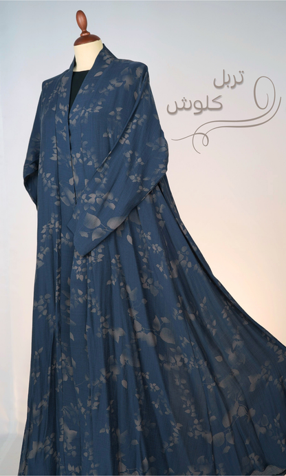 Flower Triple Cloche Abaya 2026-A0092